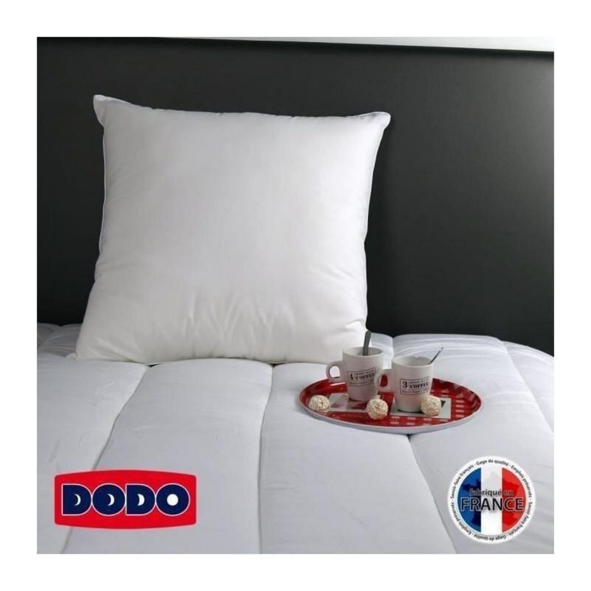 DODO DODO Oreiller a memoire de forme MEMOFORME 60x60cm