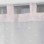 Voir la diapositive 2 : Paris Prix Paire de Voilages  Orion  60x90cm Rose