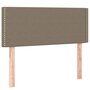 Voir la diapositive 2 : VIDAXL Tete de lit Taupe 90x5x78/88 cm Tissu