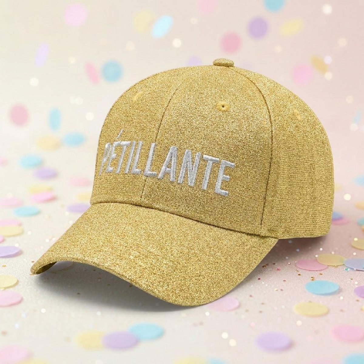 OZABI OZABI Lot 2 Casquettes Pailletées Femme – Message Brodé Fantaisie Humoristique