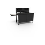 FORGE ADOUR Desserte plancha TRCAF N roulante crédence acier fermé no