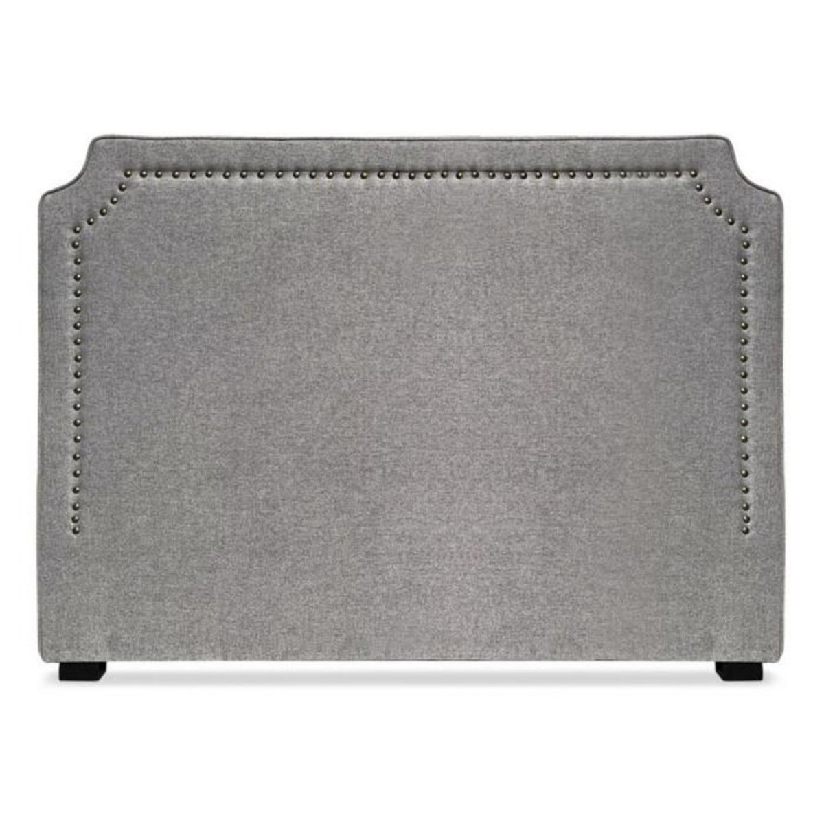 Paris Prix Tête de Lit  Design en Tissu  Selena  160cm Gris Chiné