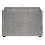 Voir la diapositive 1 : Paris Prix Tête de Lit  Design en Tissu  Selena  160cm Gris Chiné