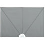 Voir la diapositive 2 : VIDAXL Auvent lateral pliable de terrasse Gris 300 x 200 cm