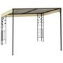 Voir la diapositive 3 : VIDAXL Belvedere a montage mural 3x3x2,5 m Creme