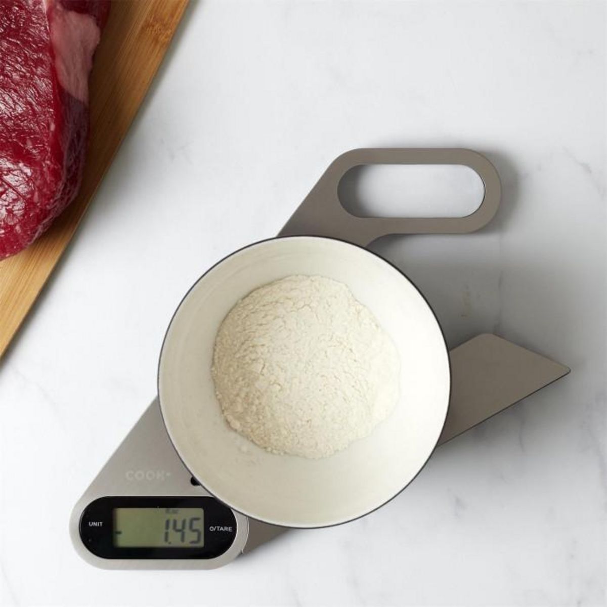 Paris Prix Balance de Cuisine  Pliable  27cm Argent