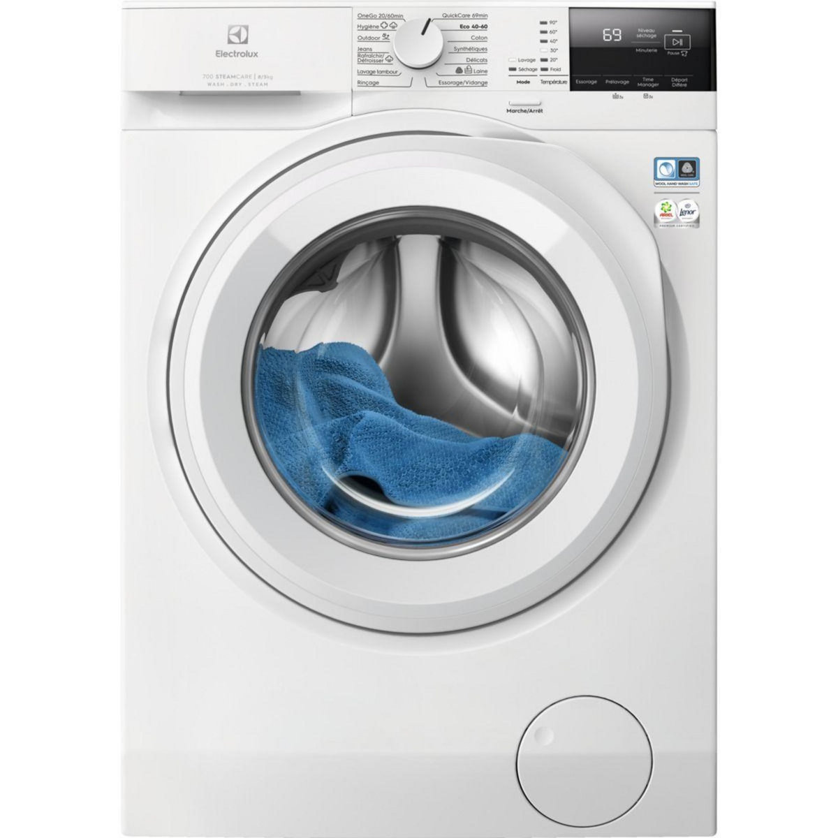 ELECTROLUX Lave linge séchant hublot EW7IW4285BW
