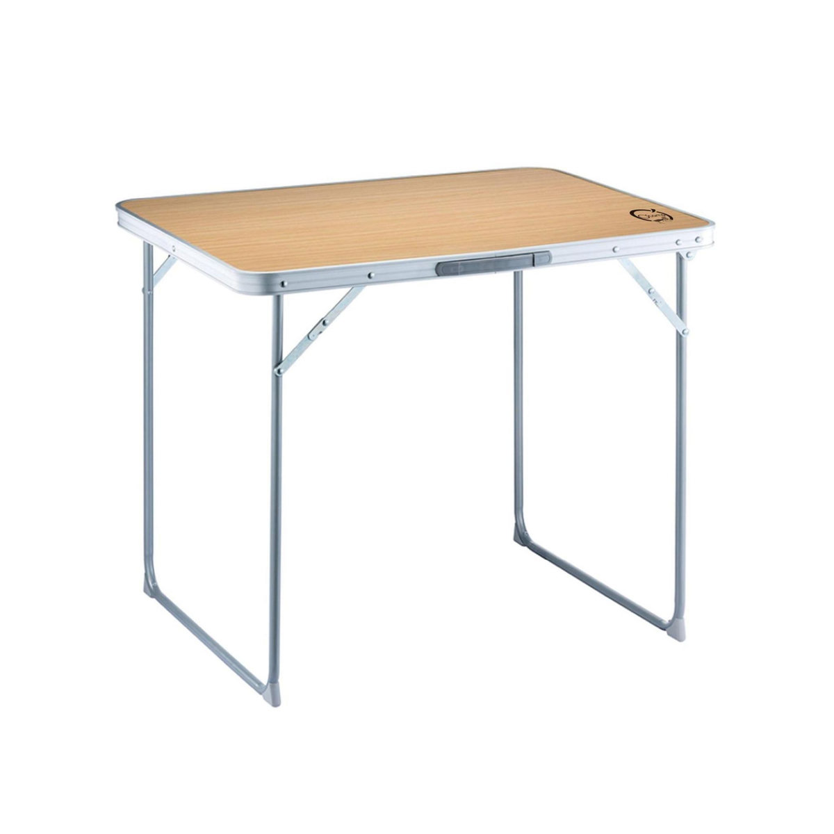 O'Camp Table de camping pliable 4 places - O'Camp - Forme valise - Dimensions : 80 x 60 x 69 cm