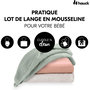 Voir la diapositive 2 : HAUCK Lot Couvertures cuddle N Clean