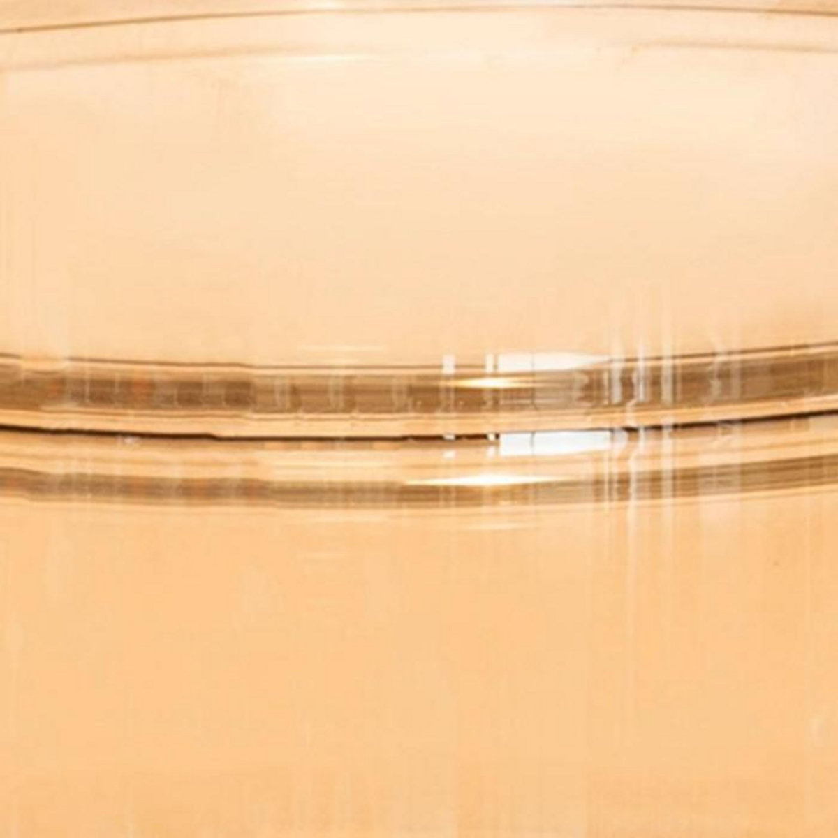 ATMOSPHERA Vase Rond Déco  Line Shine  24cm Ambre