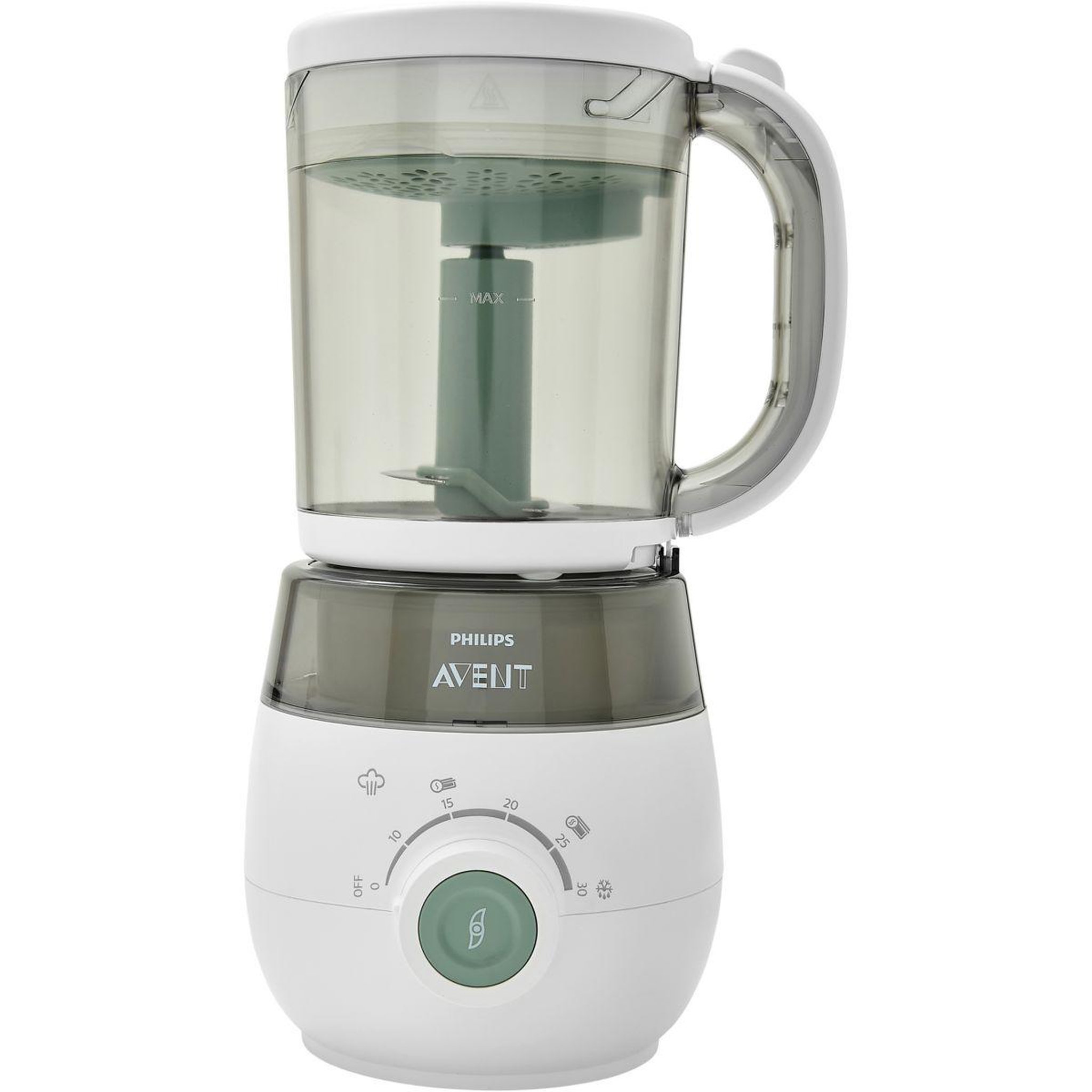 Voir la diapositive 2 : Philips Mixeur Cuiseur Bébé Cuiseur Vapeur 4 en 1 SCF885/01