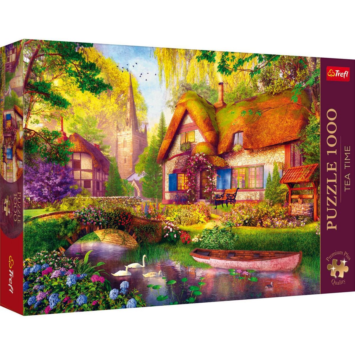 Trefl Puzzle 1000 pièces : Tea Time : La Maison des Bois