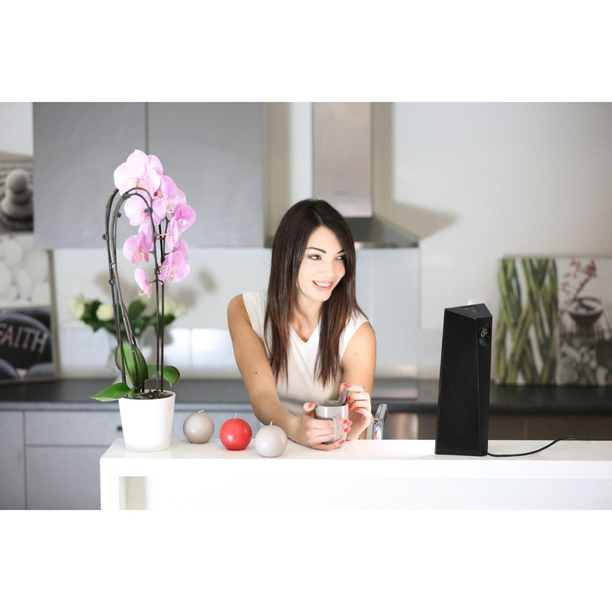 Voir la diapositive 4 : Dayvia Luminothérapie slimstyle day noir