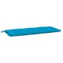 Voir la diapositive 2 : VIDAXL Coussin de banc de jardin bleu clair 120x50x7 cm tissu oxford