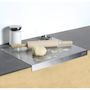 Voir la diapositive 2 : FIVE Planche à Pétrir Multi-Usages  Inox  50cm Gris