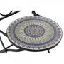 Voir la diapositive 2 : MARKET24 Chaise de jardin DKD Home Decor Noir 39 x 50 x 93 cm Céramique Multicouleur Forge (39 x 50 x 93 cm)