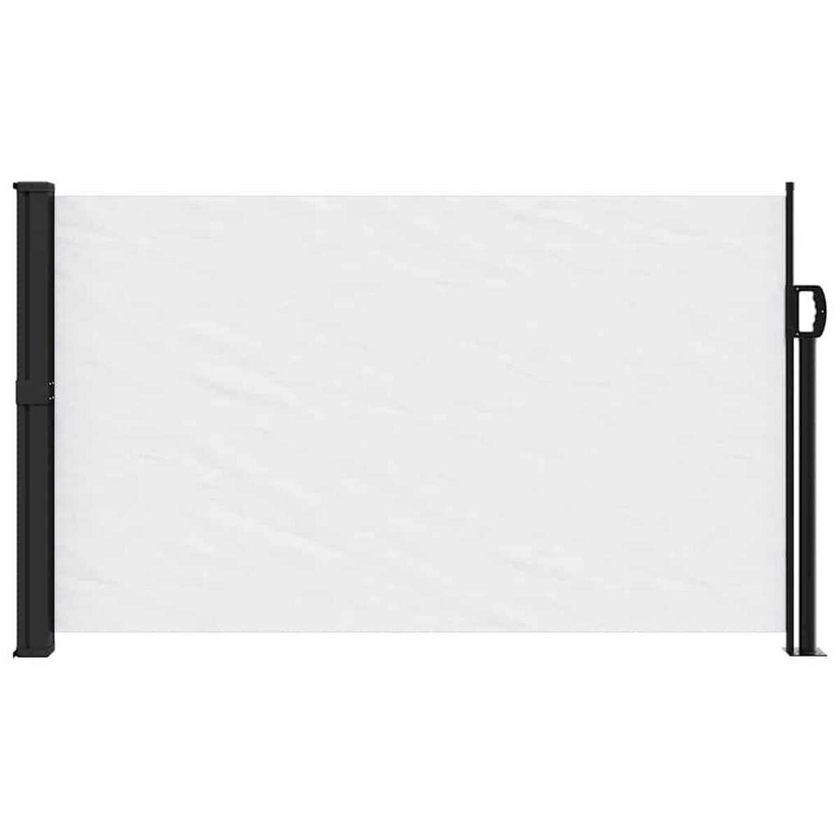 VIDAXL Auvent lateral retractable blanc 120x600 cm