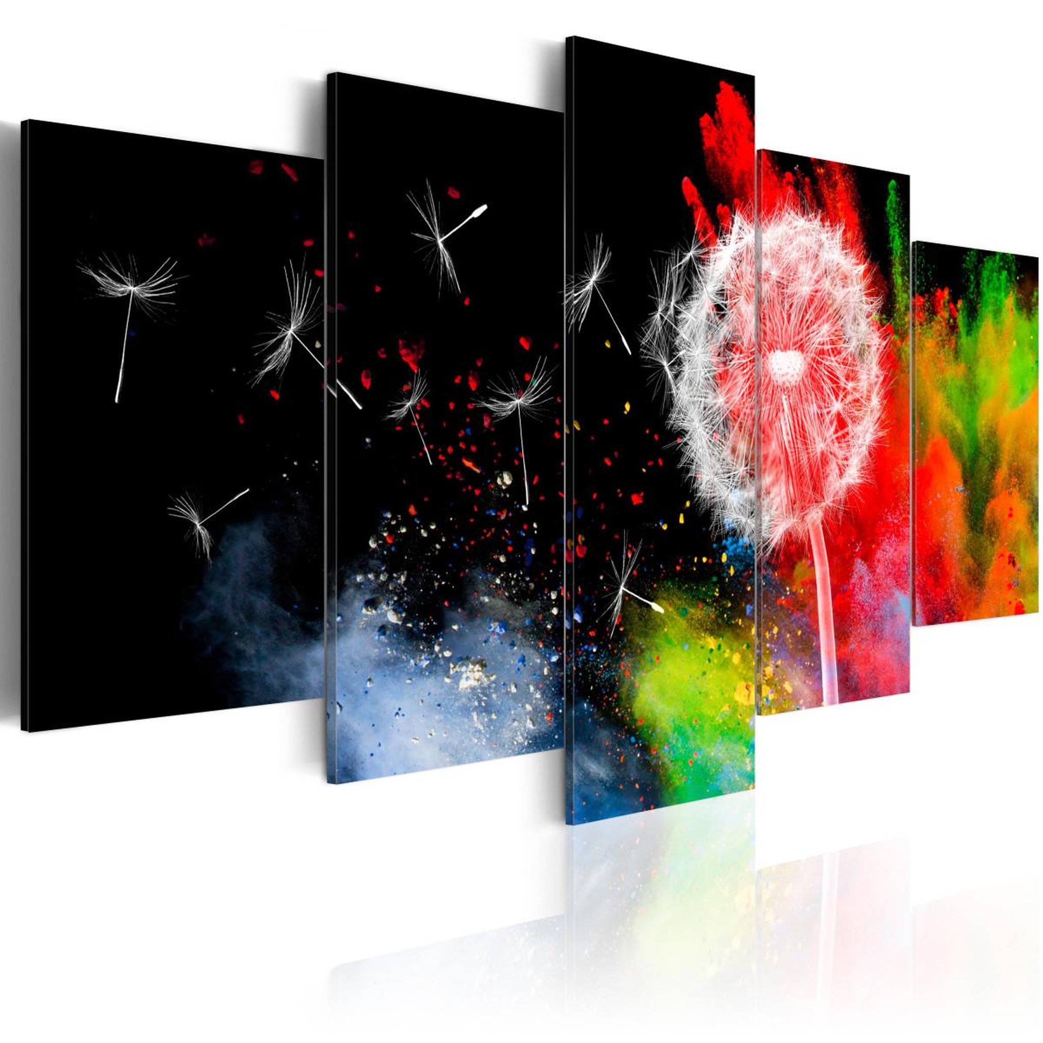 Paris Prix Tableau imprimé  festival of colours. Coloris disponibles : Multicolore