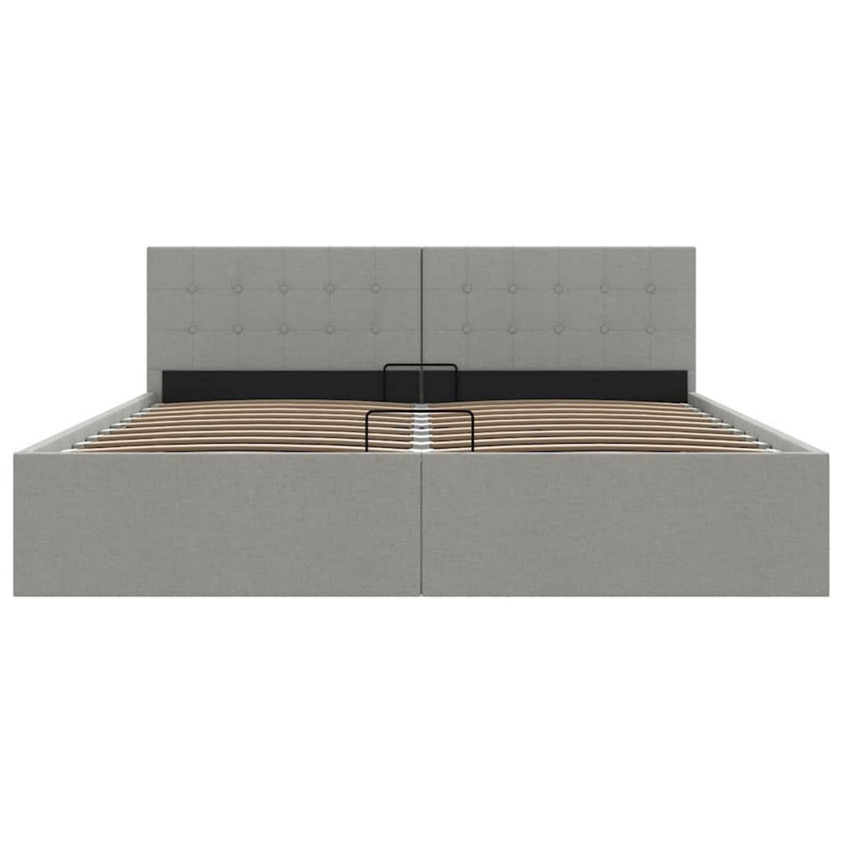 VIDAXL Cadre de lit a rangement hydraulique sans matelas 180x200 cm