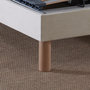 Voir la diapositive 4 : IDLITERIE Lit électrique de relaxation multi lattes lisse Beige - 90 x 200 cm