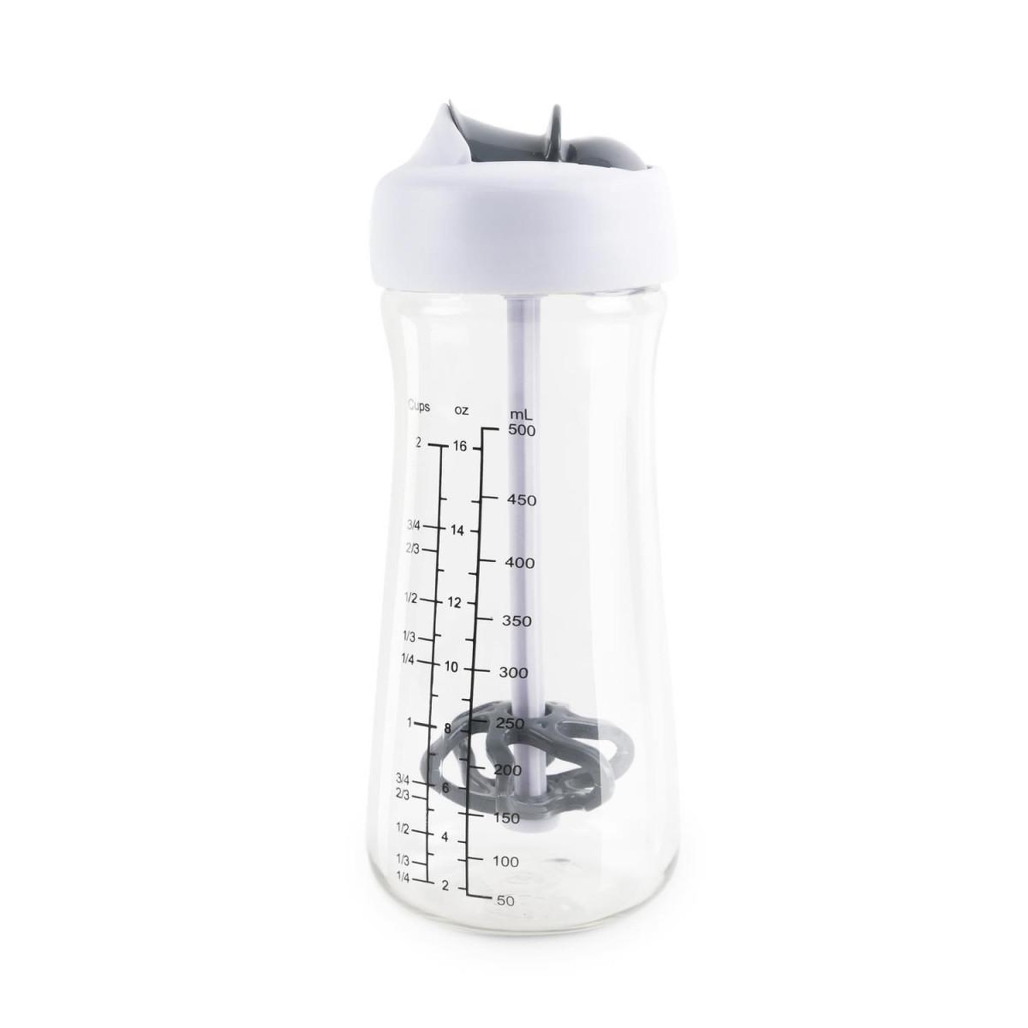 Voir la diapositive 2 : COOK CONCEPT Shaker bec verseur  2 en 1  500ml transparent