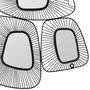 Voir la diapositive 3 : OSTARIA Décoration murale métal trio miroirs