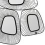 Voir la diapositive 3 : OSTARIA Décoration murale métal trio miroirs