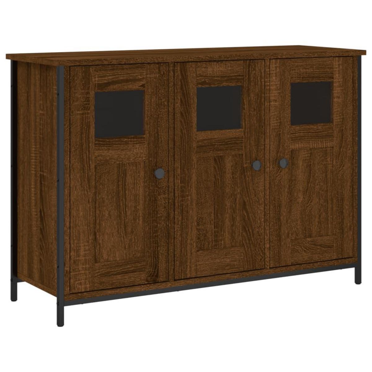 VIDAXL Buffet chene marron 100x35x70 cm bois d'ingenierie