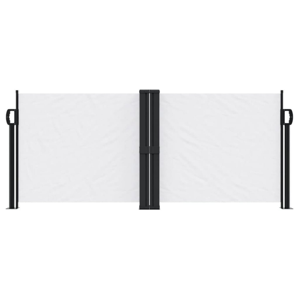 VIDAXL Auvent lateral retractable blanc 100x600 cm