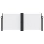 Voir la diapositive 3 : VIDAXL Auvent lateral retractable blanc 100x600 cm