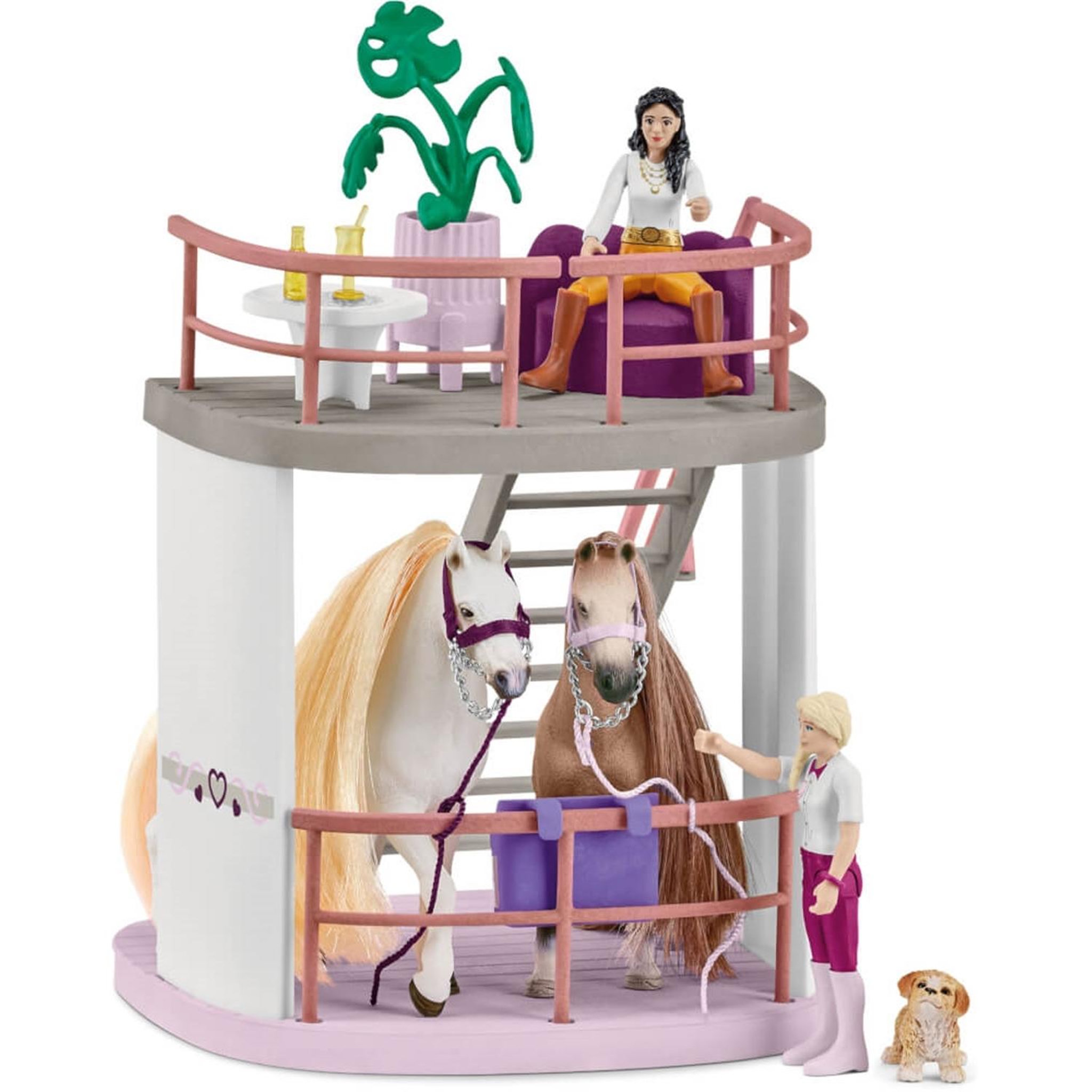 Voir la diapositive 4 : Schleich Ensemble de jeu Schleich Salon de beauté pour chevaux Sofia's Beauties
