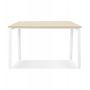 Voir la diapositive 2 : Paris Prix Bureau Bench Double  Rosendo  140cm Blanc & Naturel