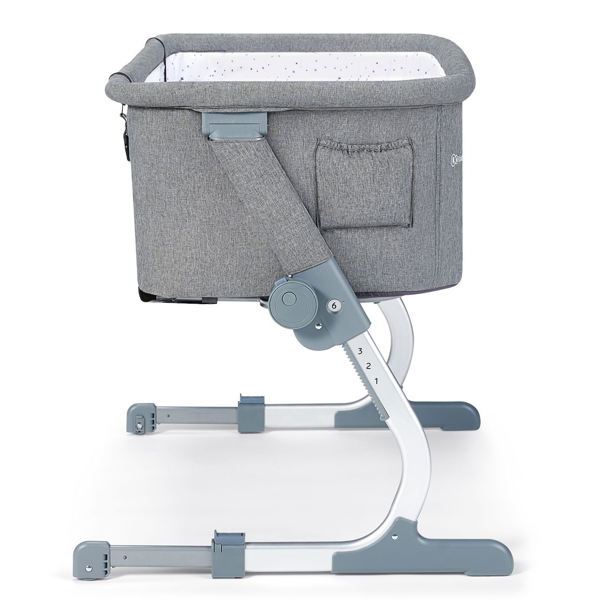 KINDERKRAFT Berceau cododo Uno UP - Gris