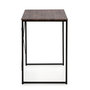 Voir la diapositive 4 : VS VENTA-STOCK Bureau Cáceres Noir,Table pour PC, Style Industriel, 90 cm Longueur