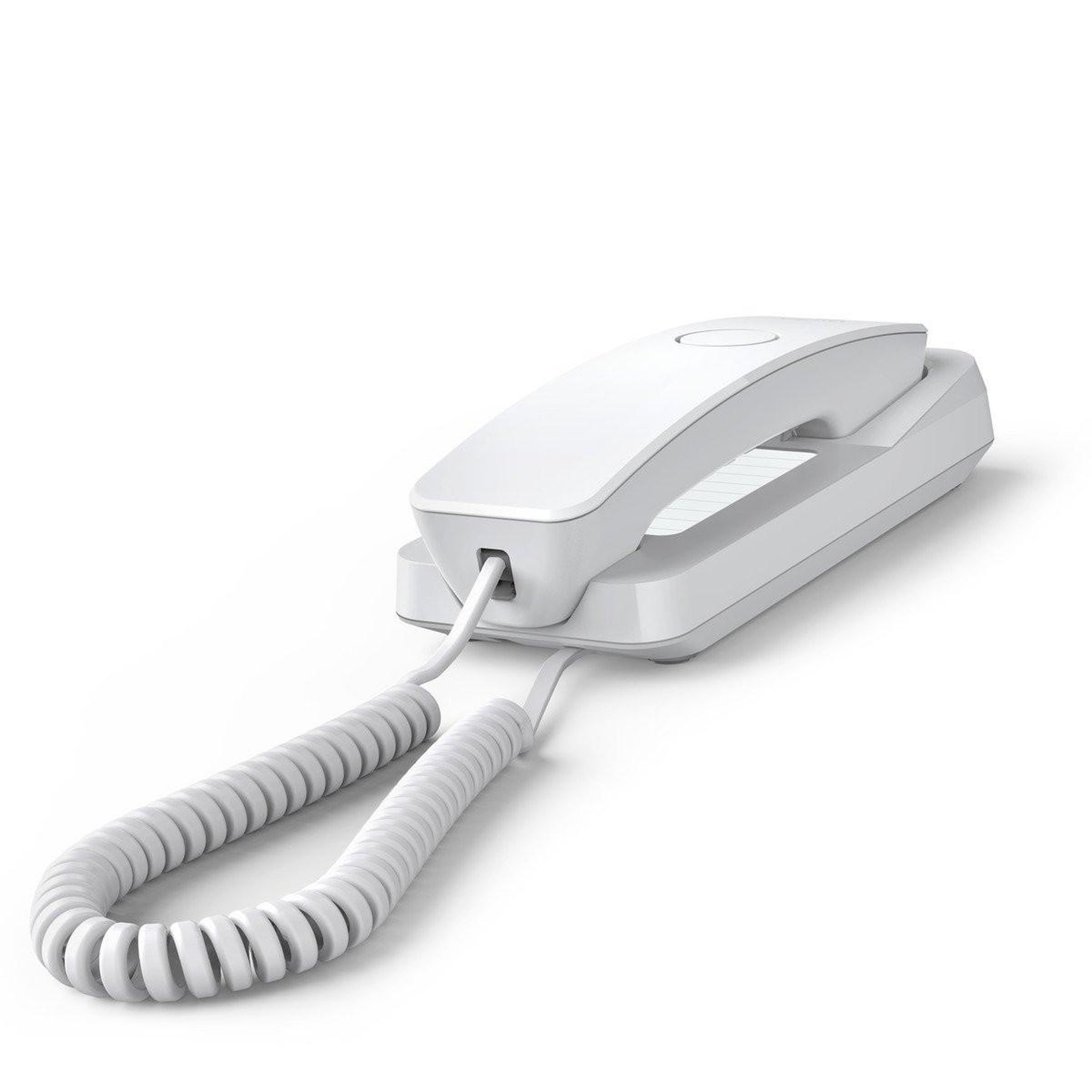 Voir la diapositive 3 : GIGASET Téléphone fixe analogique gigaset desk 200 avec cordon blanc