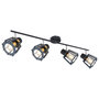 Voir la diapositive 1 : GLOBO Plafonnier spot design Blaha - 4 Ampoules