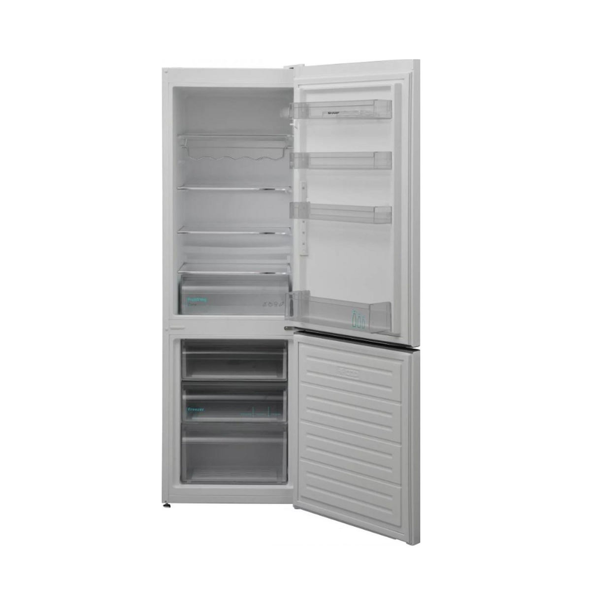 Sharp Réfrigérateur combiné 60cm 268l - SJFBB04DTXWD