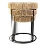 Voir la diapositive 4 : Paris Prix Lot de 3 Tables d'Appoint Gigognes  Lagoon  40cm Naturel