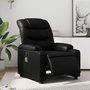 Voir la diapositive 1 : VIDAXL Fauteuil de massage inclinable electrique noir similicuir