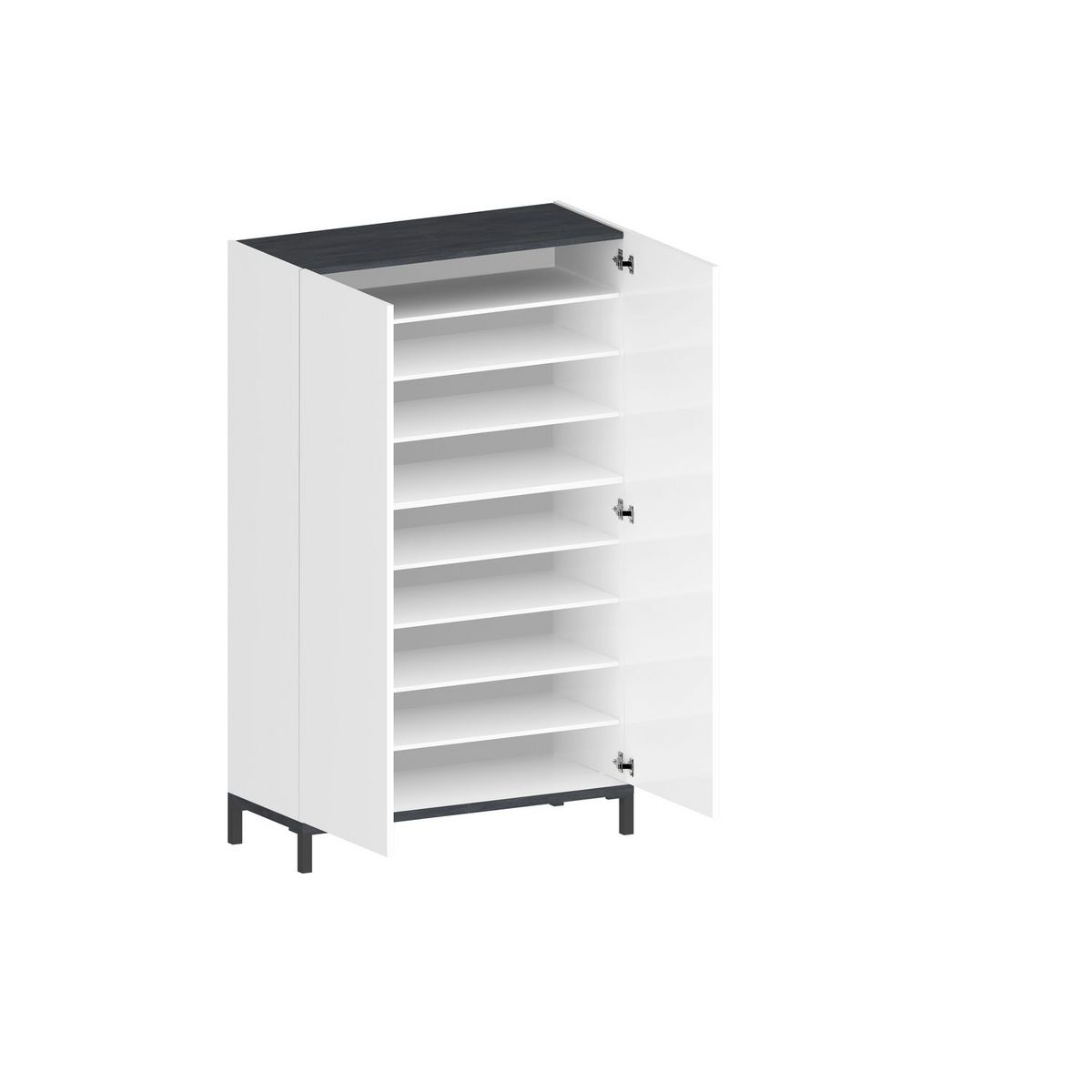 Meuble à chaussures 2 portes L90cm BARI