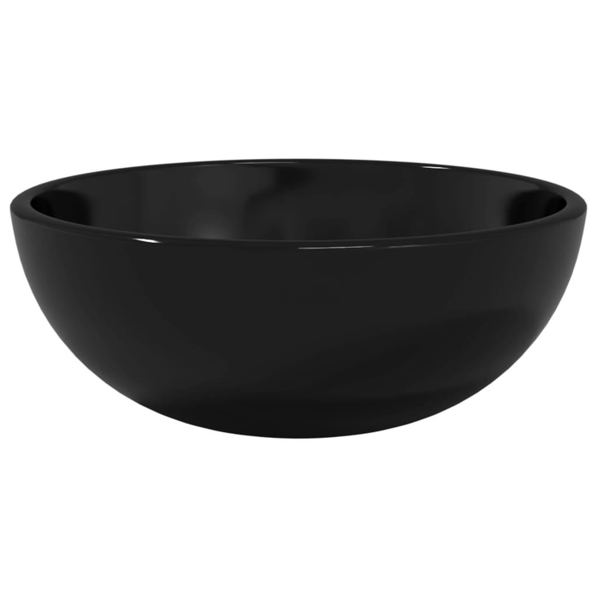 Voir la diapositive 2 : VIDAXL Lavabo Verre trempe 30x12 cm Noir