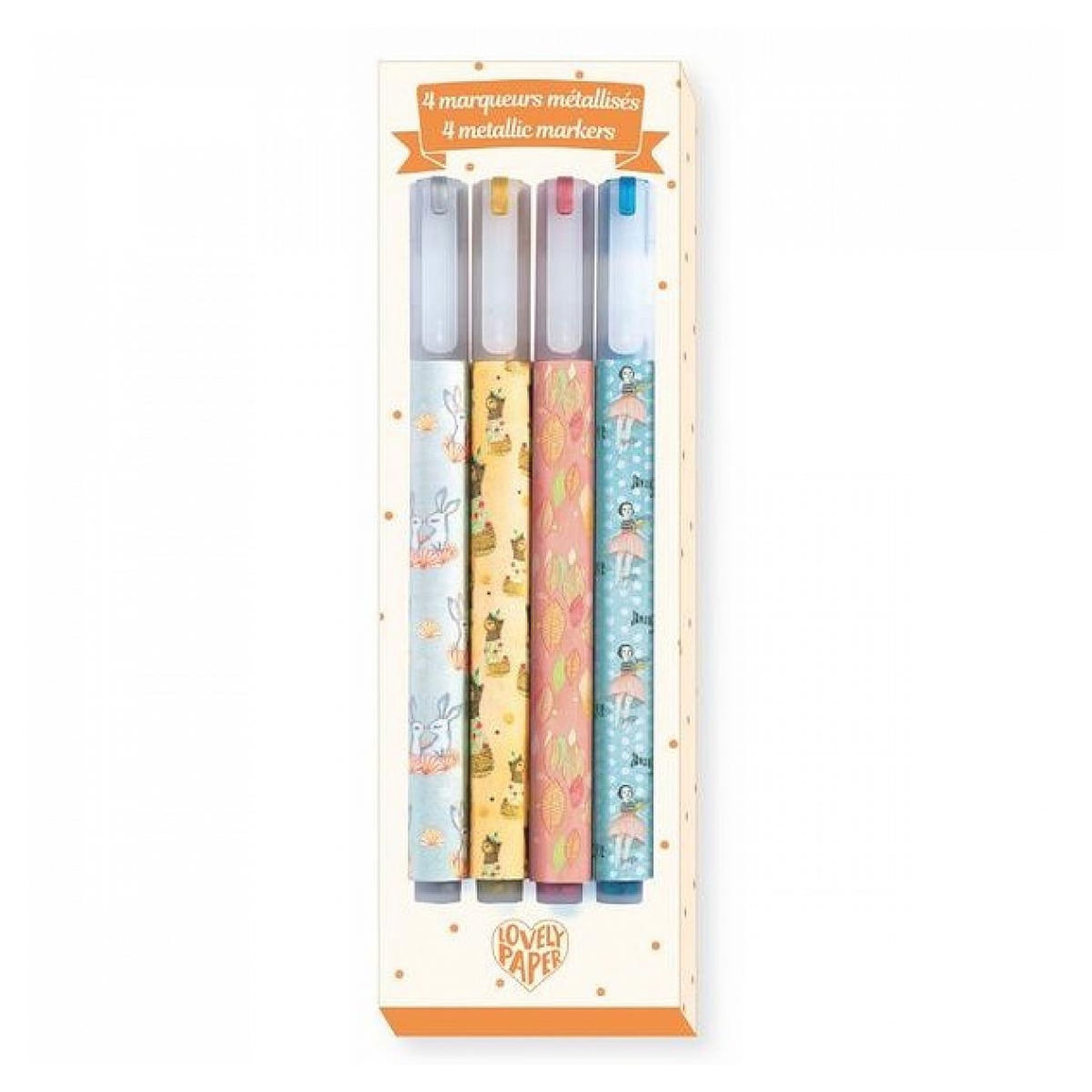 Djeco Marqueurs metallises Elodie