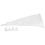 ZENKER Poche à douille et 5 embouts en plastique 28 cm Zenker Smart Pastry
