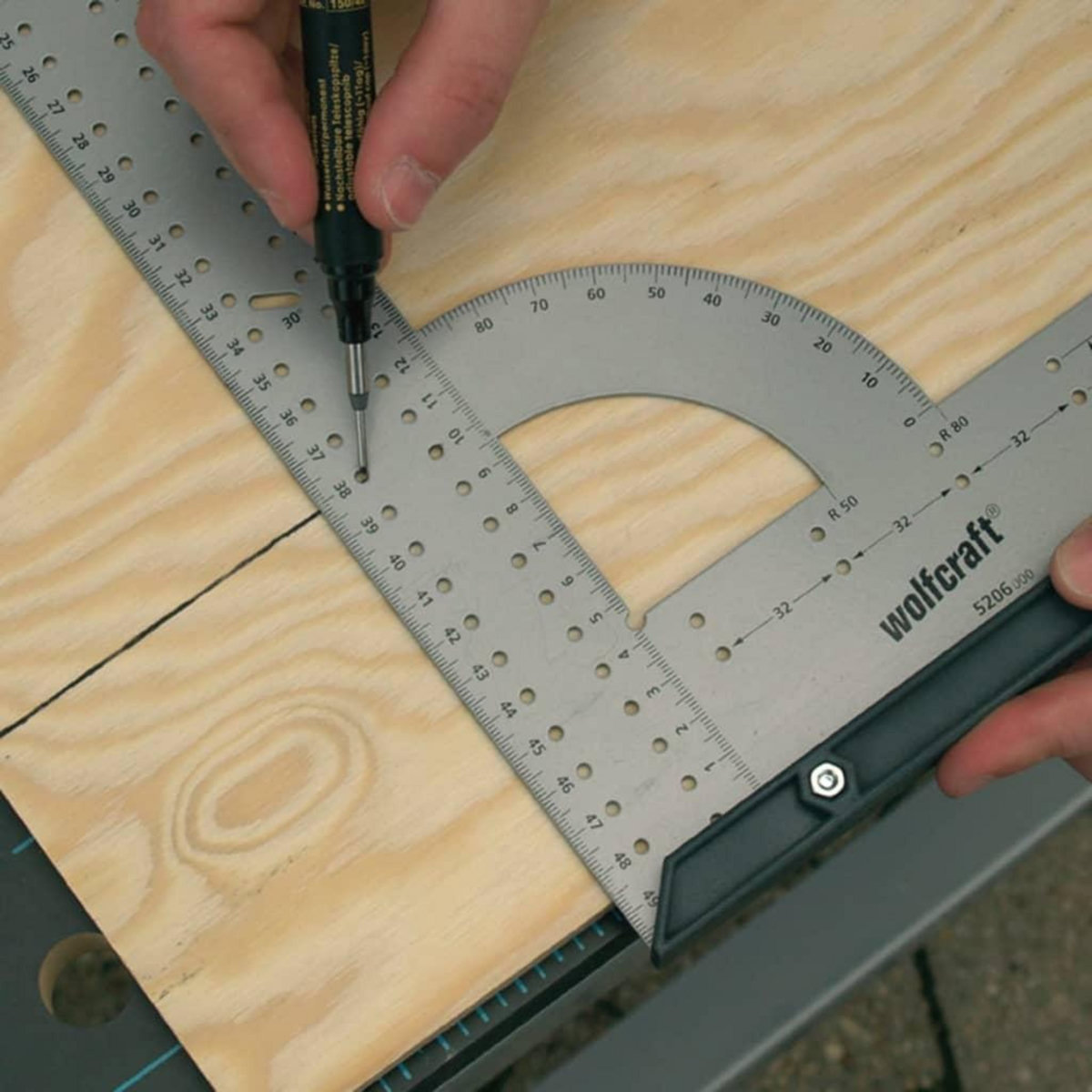 WOLFCRAFT wolfcraft Equerre universelle 500 mm 5206000