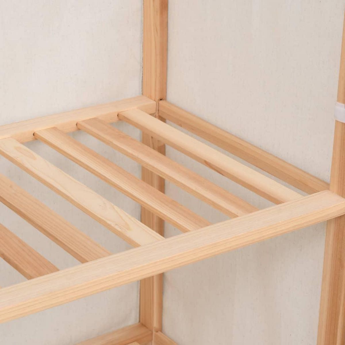 VIDAXL Garde-robe a 3 niveaux 79 x 40 x 170 cm