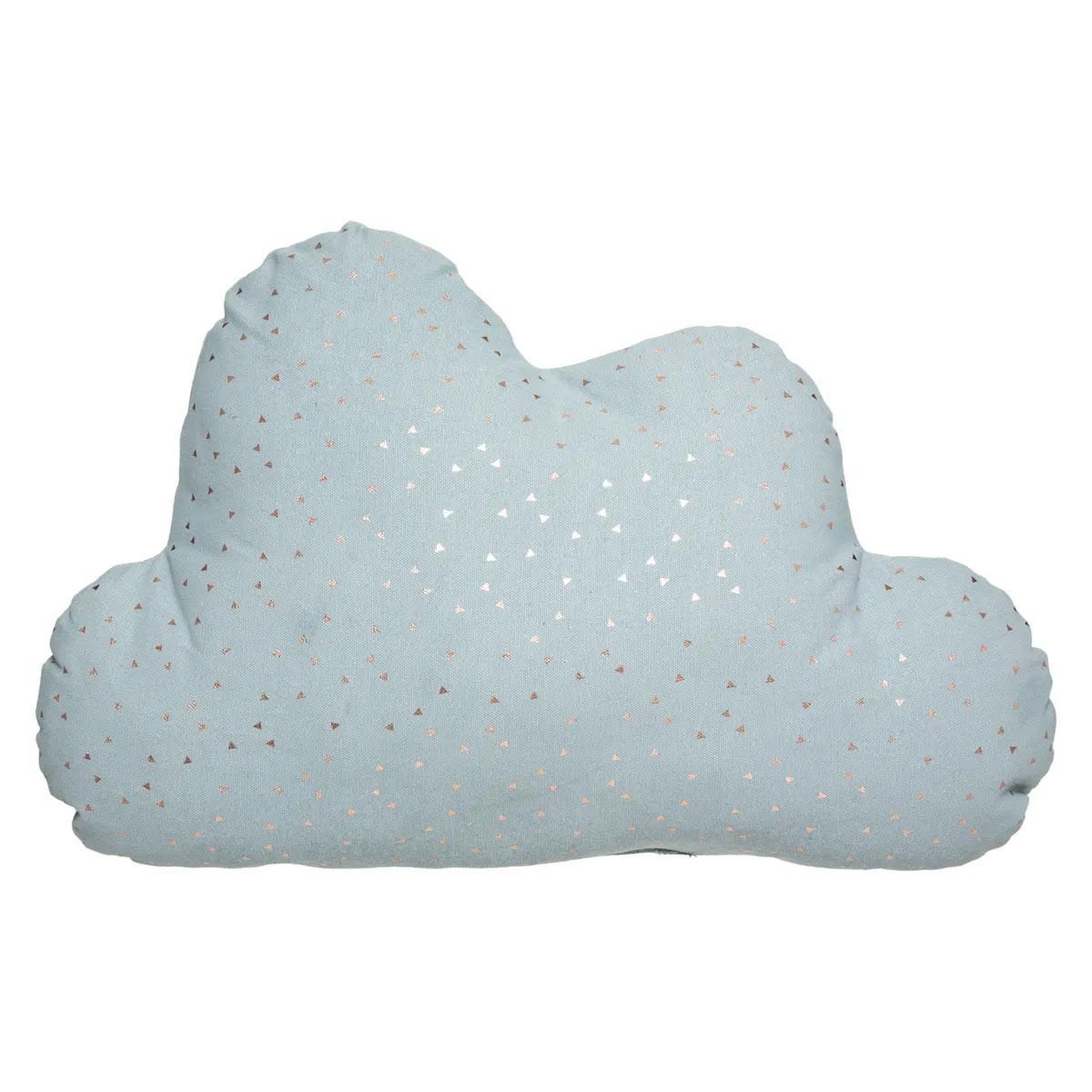 Atmosphera Kids Coussin enfant  berlingot nuage  28x45cm bleu
