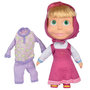 Voir la diapositive 1 : SIMBA Poupée musicale Masha pyjama 30 cm - Masha et Michka