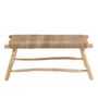 Voir la diapositive 2 : Paris Prix Banc Design en Teck  Timo  100cm Naturel