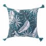 Voir la diapositive 1 : Paris Prix Housse de Coussin Déco  Puebla  40x40cm Bleu