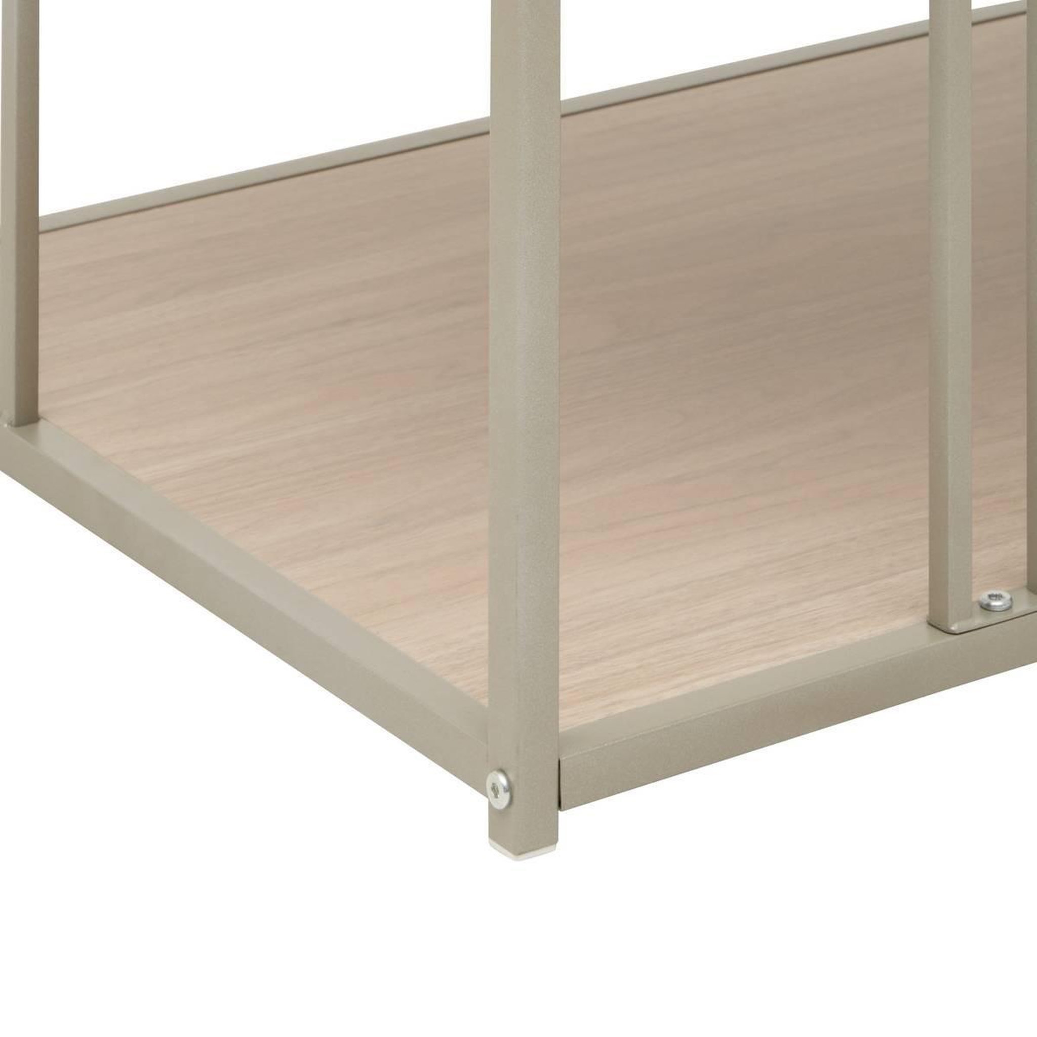 Voir la diapositive 2 : FIVE Table Basse Avec Étagère  Duna  100cm Sable